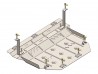 Защита двигателя и КПП Chery Jetour X70 2020- Кольчуга ZiPoFlex