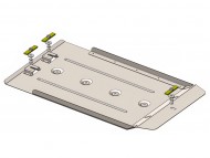 Захист роздатки Mitsubishi Pajero Sport 1998-2009 МКПП Кольчуга ZiPoFlex
