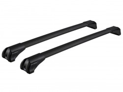 Чорний багажник на штатне місце Opel Astra 2004-2014 5 дв. Airo Fuse Dark Cruz