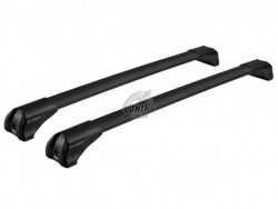 Чорний багажник на штатне місце Opel Astra 2009-2015 Airo Fuse Dark Cruz