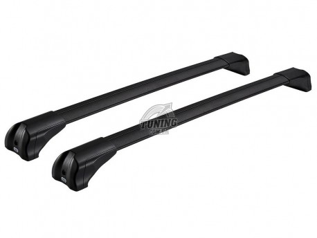 Photo Аэродинамический багажник на крышу Mercedes C-Class 2015-2021 Cruz Airo Fuse Dark