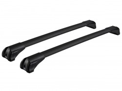 Багажник на интегрированные рейлинги Opel Astra 2004-2014 универсал Airo Fuse Dark