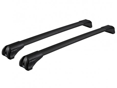 Фото Багажник на інтегровані рейлінги Opel Astra 2004-2014 універсал Airo Fuse Dark Cruz