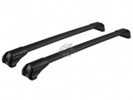 Багажник на интегрированные рейлинги BMW X1 5 дверей 2009-2015 Airo Fuse Dark