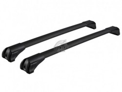 Багажник на интегрированные рейлинги Peugeot 508 2011-2014 универсал Airo Fuse Dark