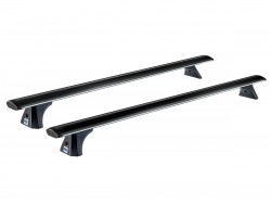 Черный багажник в Т-профиль Citroen Xsara универсал 1997-2004 Cruz