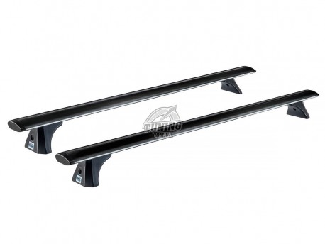 Photo Черный багажник в Т-профиль Land Rover Range Rover Sport 2005-2013 Cruz