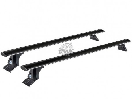 Фото Багажник на дах чорний Fiat 500L Living 2014-2020 Cruz