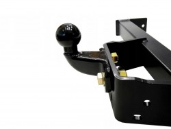 Торцевой фаркоп Opel Movano 2010-2021 бортовой (одинарные колеса) AutoHak