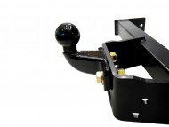 Торцевой фаркоп Opel Movano 2010-2021 бортовой (одинарные колеса) AutoHak