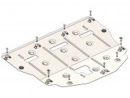 Захист двигуна Hyundai Kona 2023- Кольчуга ZiPoFlex