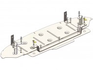 Захист простору заднього бампера BYD Atto 3 2022- Кольчуга ZiPoFlex