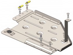 Захист раздатки Toyota Land Cruiser Prado J250 2023- Кольчуга ZiPoFlex