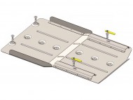 Захист КПП та роздатки Toyota Land Cruiser Prado J250 2023- Кольчуга ZiPoFlex