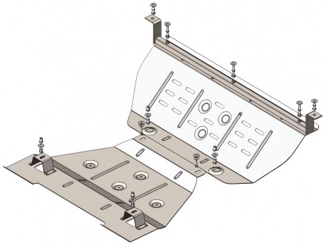 Захист заднього двигуна MG Marvel R 2021- Кольчуга