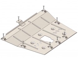 Захист двигуна та КПП Renault Taliant 2024- Кольчуга ZiPoFlex