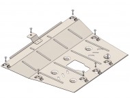 Захист двигуна та КПП Renault Taliant 2024- Кольчуга ZiPoFlex