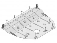 Захист двигуна та КПП Ford Transit Custom 2023- Кольчуга