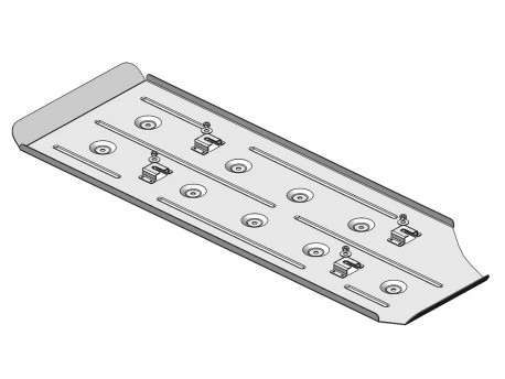 Захист бака Jac T6 2016- Кольчуга ZiPoFlex