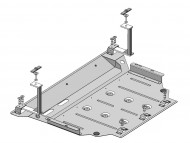 Захист двигуна та КПП Cupra Terramar 2024- Кольчуга ZiPoFlex