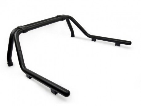 Photo Черный Ролл-бар Mitsubishi L200 2006-2024 76 мм OmsaLine