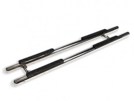 Фото Пороги труба з нержавійки Suzuki Grand Vitara 2005-2016