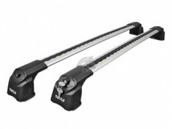 Аэродинамический алюминиевый багажник на штатные места Citroen C4 2004-2010 Air3 Turtle