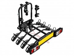 Крепление для велосипеда Peruzzo Parma 4 на фаркоп в виде площадки