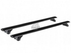 Черный багажник на интегрированные рейлинги Citroen Berlingo 2024- (M, XL) Cruz Airo FIX Dark