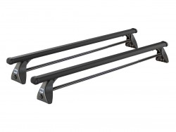 Черный багажник на гладкую крышу Volkswagen T4 1991-2003 Cruz SF