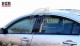 Ветровики Mitsubishi Galant седан 04-10 EGR черный 4 шт. - фото 1