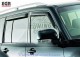 Ветровики Mitsubishi Pajero Wagon 3, 4 EGR черный 4 шт. - фото 1