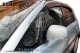 Вітровики Suzuki SX4 хетчбек 06- EGR чорний 4 шт. - фото 1
