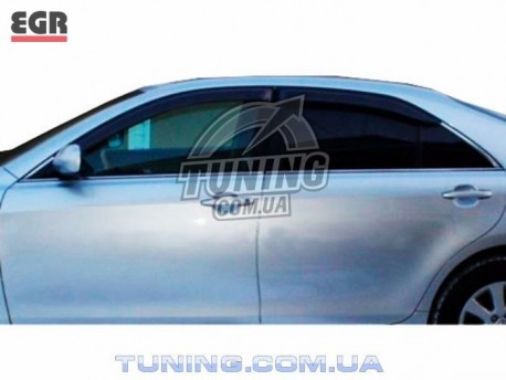 Photo Ветровики Toyota Camry седан 06-11 EGR черный 4 шт.