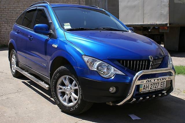 Кенгурятник для SsangYong Actyon Sports (2006 - ...)