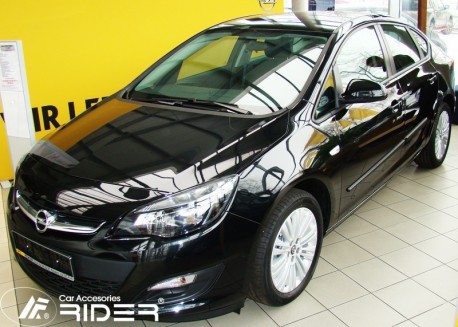 Фото Молдинги дверей Opel Astra J 4, 5 дверей 2009- Rider