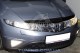 Дефлектор капота на Honda Civic 2006-2011 хэтчбек EGR темный - фото 1