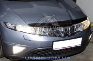Дефлектор капота на Honda Civic 2006-2011 хетчбек EGR Темний