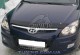 Дефлектор капота на Hyundai i30 2007-2012 EGR з лого Темний - фото 1