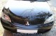 Дефлектор капота на Mitsubishi Lancer 2003-2009 EGR темный - фото 1