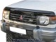 Дефлектор капота на Mitsubishi Pajero 1990-2000 EGR темный - фото 1