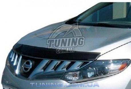 Photo Дефлектор капота на Nissan Murano 2008-2015 с лого EGR темный