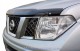 Дефлектор капота на Nissan Pathfinder 2004-2010 EGR темный - фото 2