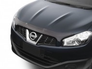 Дефлектор капота на Nissan Qashqai 2010-2014 EGR темный
