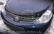Дефлектор капота на Nissan Tiida 2008-2014 EGR темный - фото 1