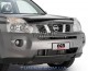 Дефлектор капота на Nissan X-Trail 2007-2015 EGR Темний - фото 1