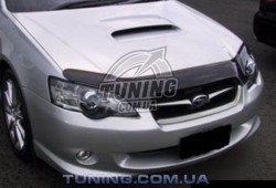 Дефлектор капота на Subaru Legacy 2004-2009 EGR темный