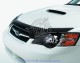 Дефлектор капота на Subaru Legacy 2004-2009 с лого EGR темный - фото 1