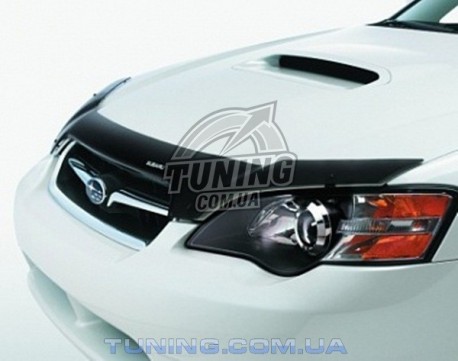 Photo Дефлектор капота на Subaru Legacy 2004-2009 с лого EGR темный