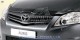 Дефлектор капота на Toyota Auris 2010-2012 EGR темный - фото 1
